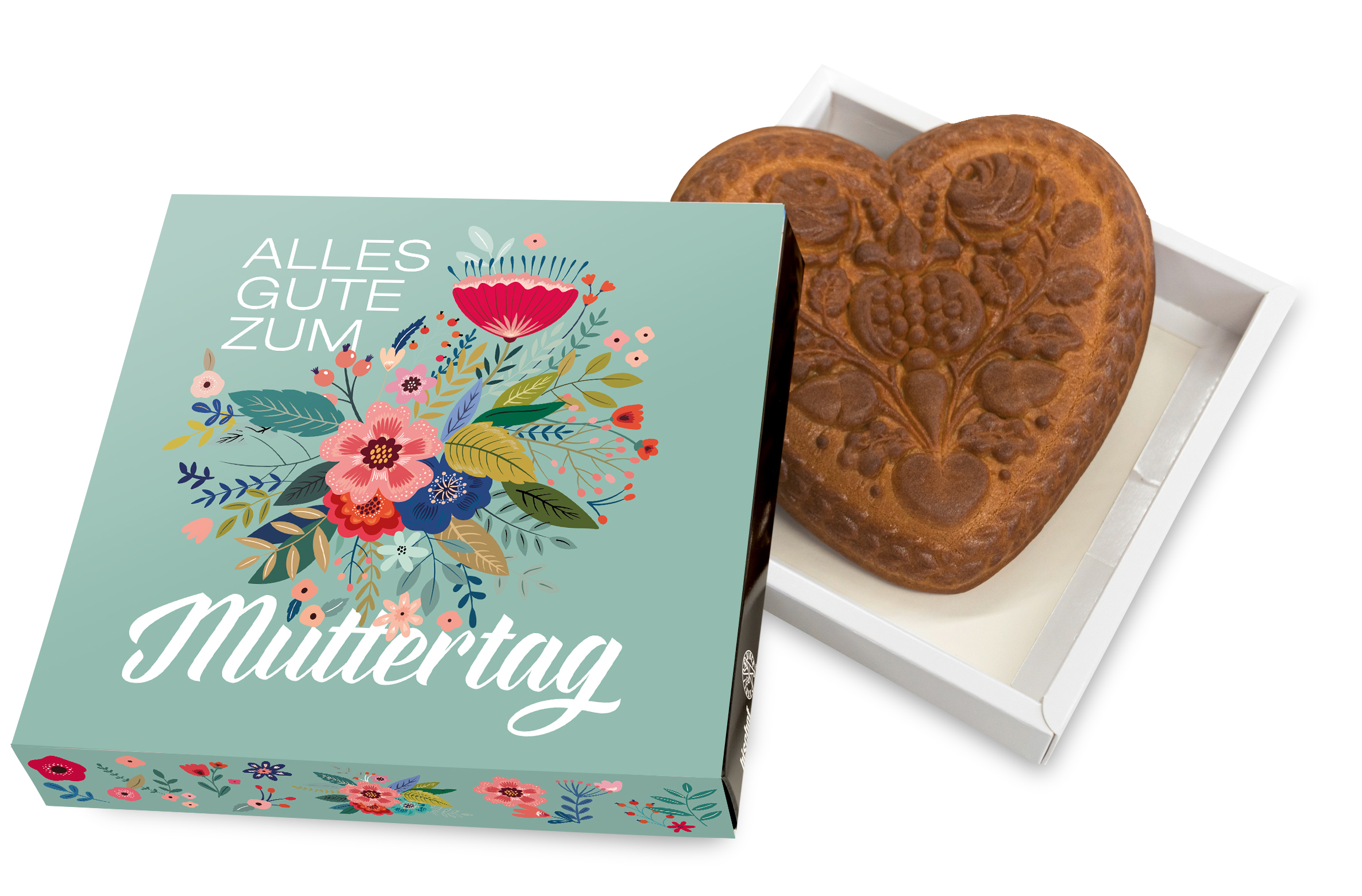 Muttertags Biberherz gross 