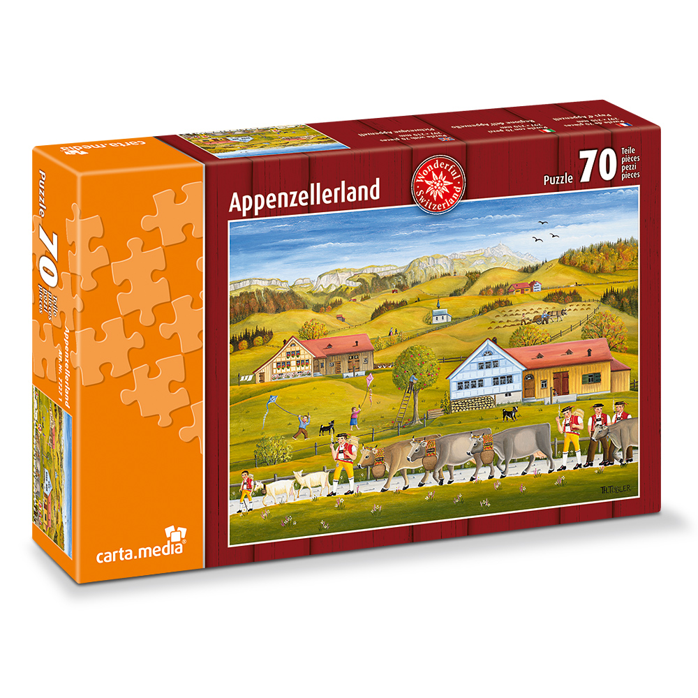 Puzzle Appenzellerland Herbst klein